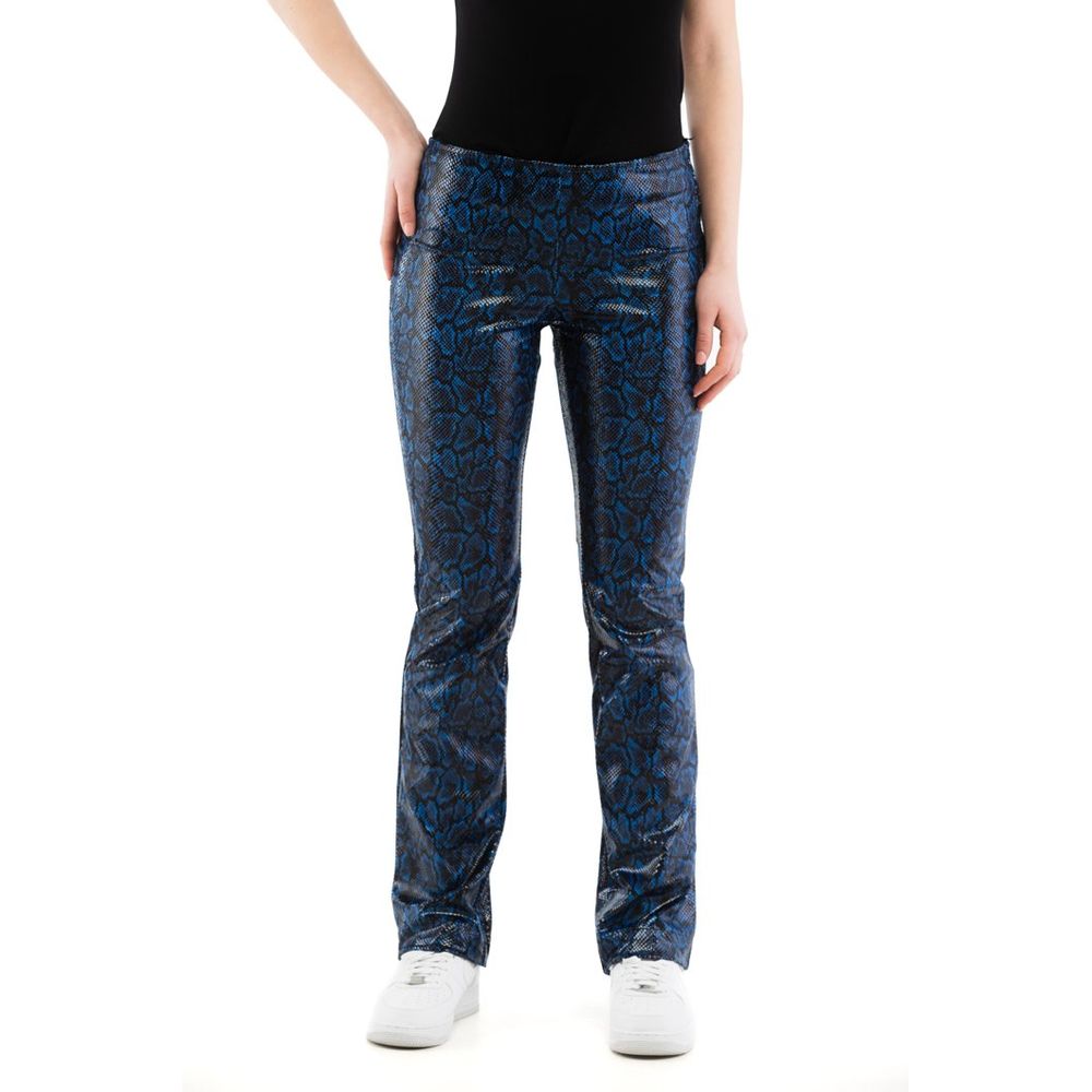 Moschino Multicolor Polyester Casual Pants